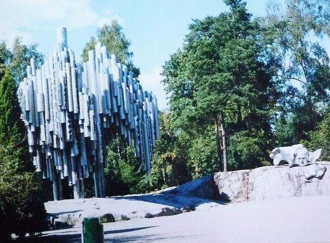 ヘルシンキの街並み、シベリウス公園。