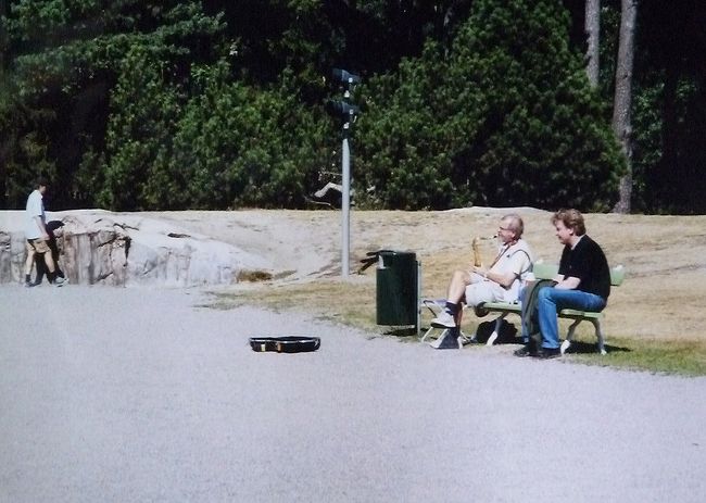 ヘルシンキの街並み、シベリウス公園。