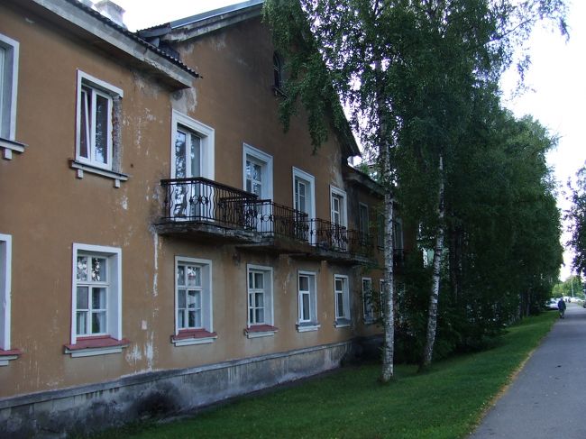 その代わり、住宅地を歩くことができました。<br />