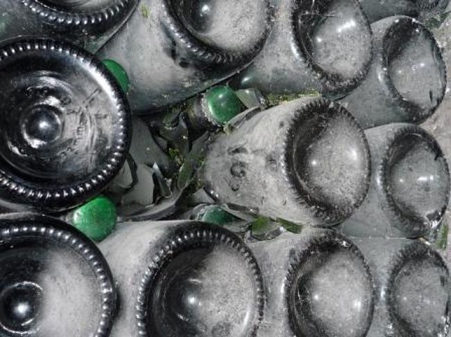 発酵する時に発生する二酸化炭素の圧力の影響で、瓶が割れちゃってるものあるよ。