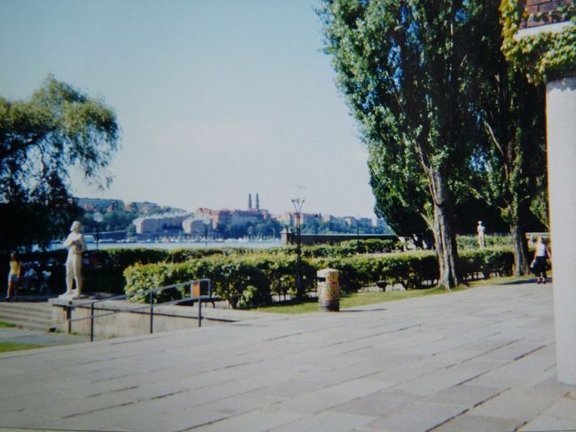 ストックホルム市役所前庭。