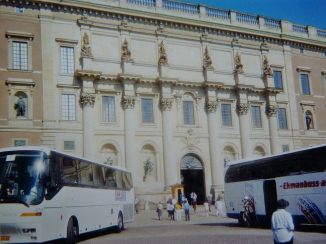 ストックホルムの街並み、王宮。