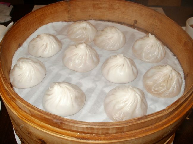 県秦豊にて小籠包２種戴きました