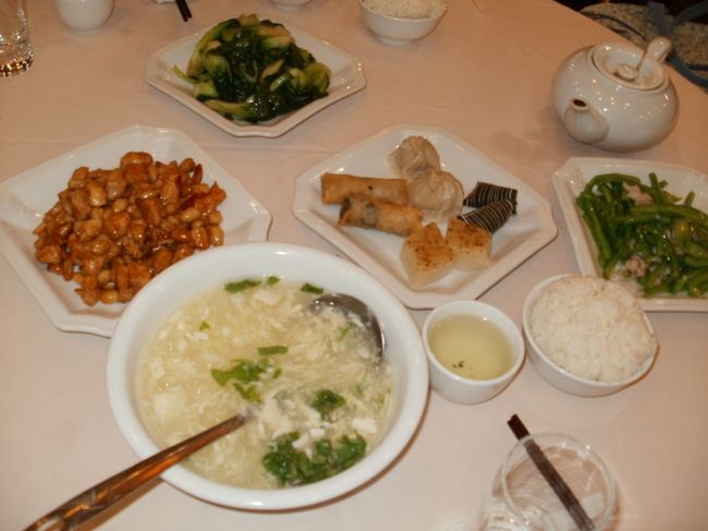 豫園の緑波廊にてランチ