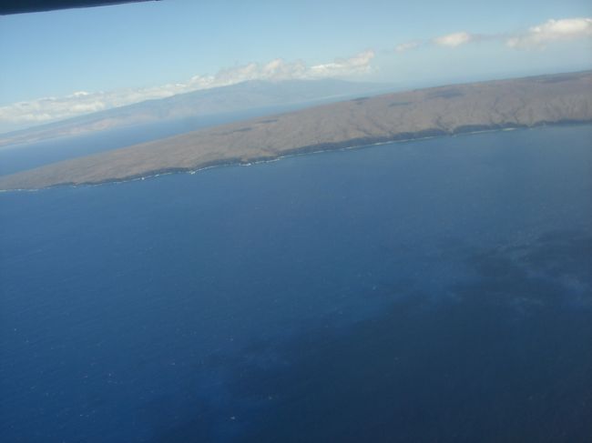 これがラナイ島です。楽しみ〜