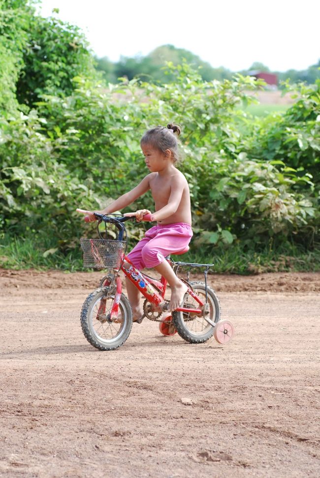 ・・・子供たちが遊び回っています。