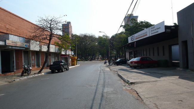 公園近くの営業所で、バス券を前日購入しました。