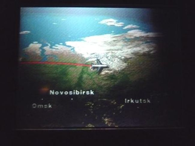 シベリア上空かな！？