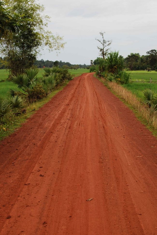 カンボジアの大地はやはり赤い。
