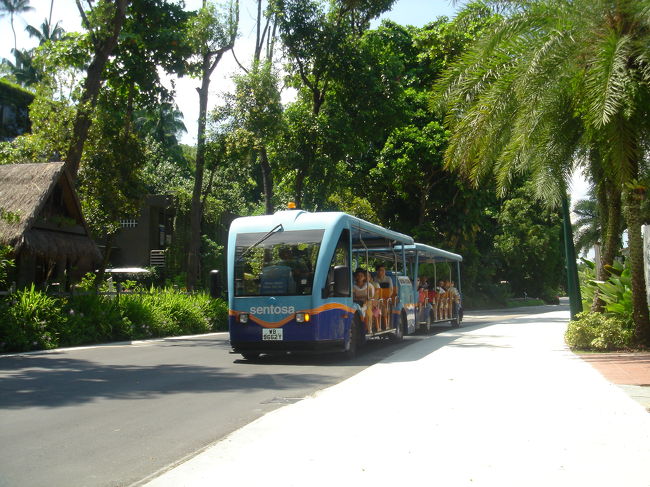 ビーチトラム<br /><br />滞在中は結構混んでることが多く<br /><br />モノレール駅まで歩いていく事が多かったです