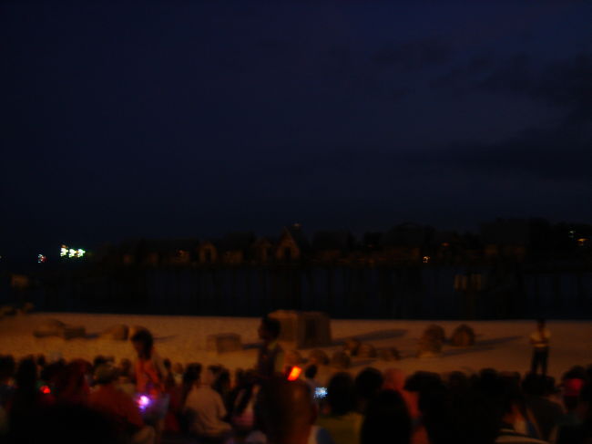 『ソング・オブ・シー』会場<br /><br />結構混んでます<br /><br />ここで坊ちゃん「カメラ写すう！」