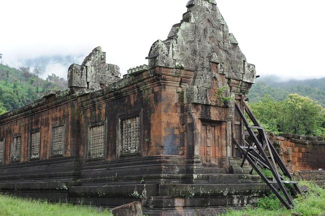 北宮殿はVat Phu- を代表する遺跡だ。<br />