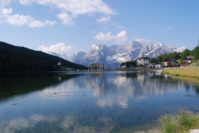 ドロミテ街道名峰の旅の思い出 ミズリーナ湖とトレ チーメ及びソラピス コルチナダンペッツオ イタリア の旅行記 ブログ By Tsunetaさん フォートラベル