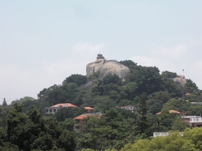 日光岩が綺麗に見えます