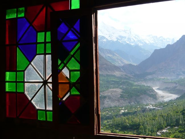 藩主の居間からの風景。歴代の藩主は、この素晴らしい景色を堪能していたのでしょう 