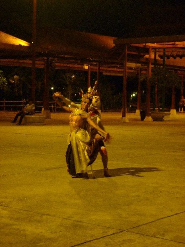 タイ舞踊も披露されていました。