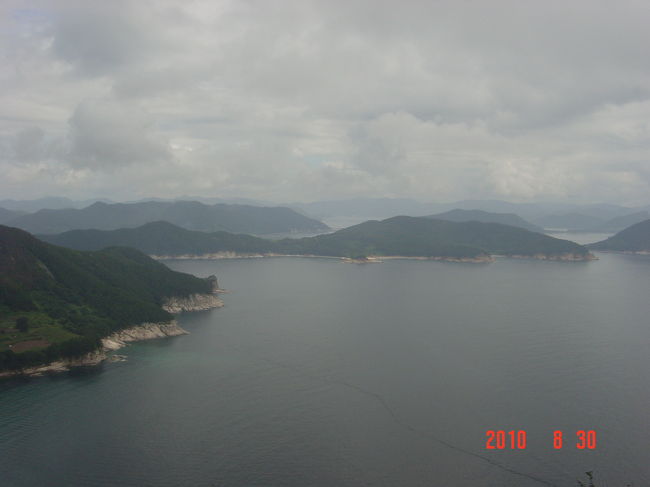 島の東側を撮影！