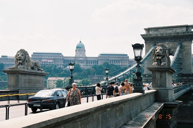 ブタペストと言えば、この橋ですよね。セーチェニ鎖橋。<br /><br />三越百貨店にいるようなライオンがいて、、、、<br /><br />あっ、こちらはヨーロッパだから本家か、、、、