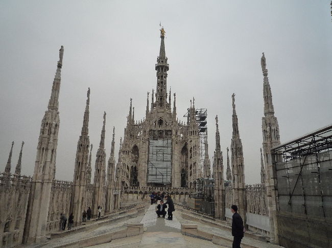 てっぺんの中心部です。記念撮影スポット。