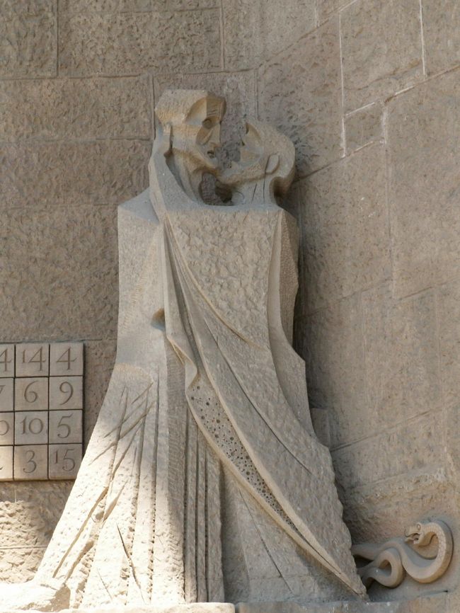 「ユダの接吻」<br /><br />こうすることによって兵士たちに誰が師イエスであるかを伝えた場面。