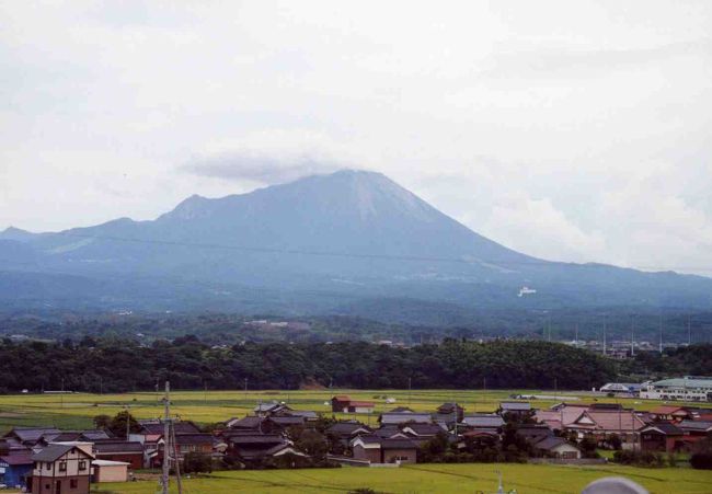 大山（だいせん）です。<br />お菓子の壽城の天守閣からの眺め。
