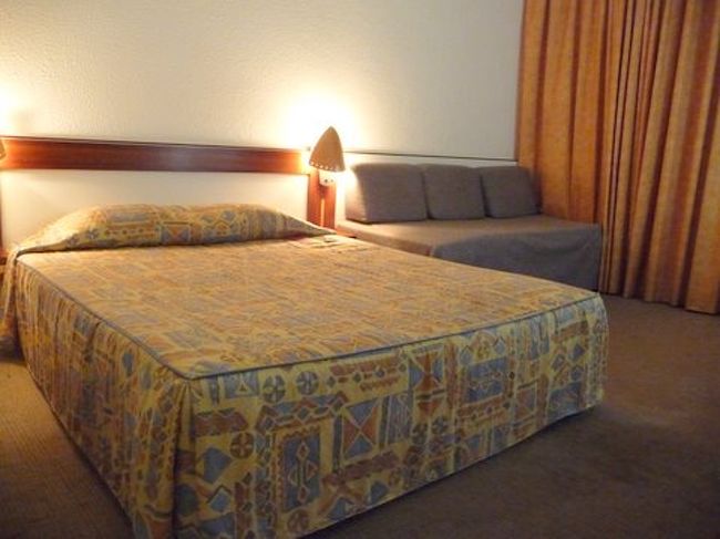 ビジネスホテルらしい造り。