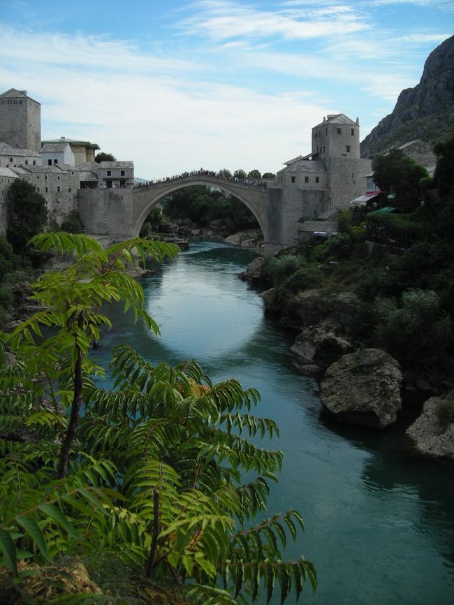 絶景です。感動的に美しいスターリ･モストが見えました。<br />ご覧の通りです。