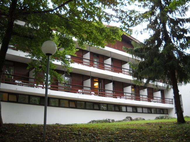 私たちが泊まったホテル・ベルビュー。<br />