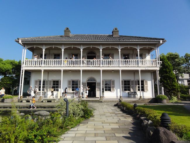 迷うこと40分･･･。やっと着きました、「グラバー園」<br />すでに、疲れてます。