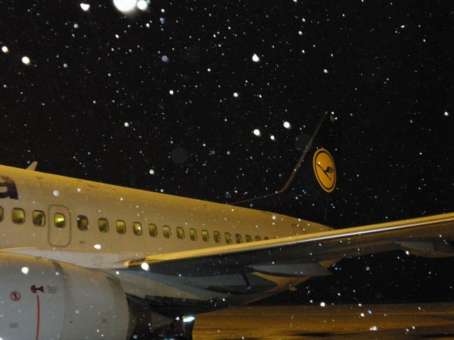 フランクフルト到着☆<br />ここからブダペストに向かいます。<br />またまた雪で１時間半遅れ．．