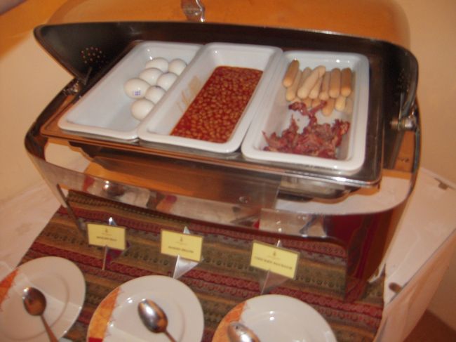 ソーセージは豚のものはでてきませんでした。