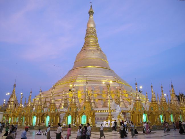 ライトアップされて・・・