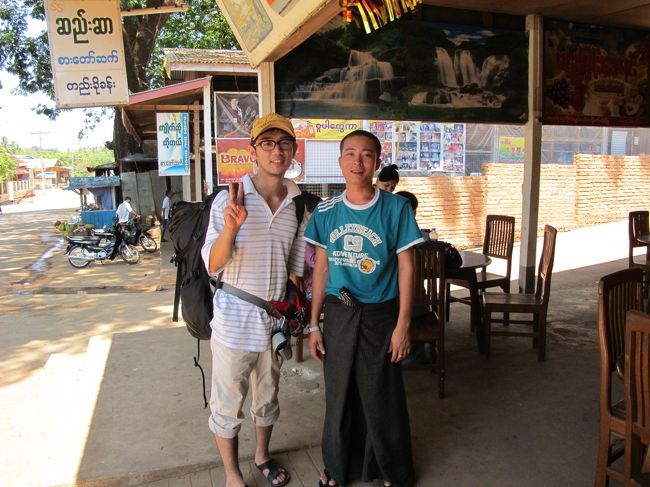 宿の兄ちゃん。<br /><br />最初は、すごく感じ悪かったんですが、めげずに話しかけてたら、笑顔で話してくれるようになりました。<br /><br />コミュニケーションって、こういうものだよなとしみじみ思いました。