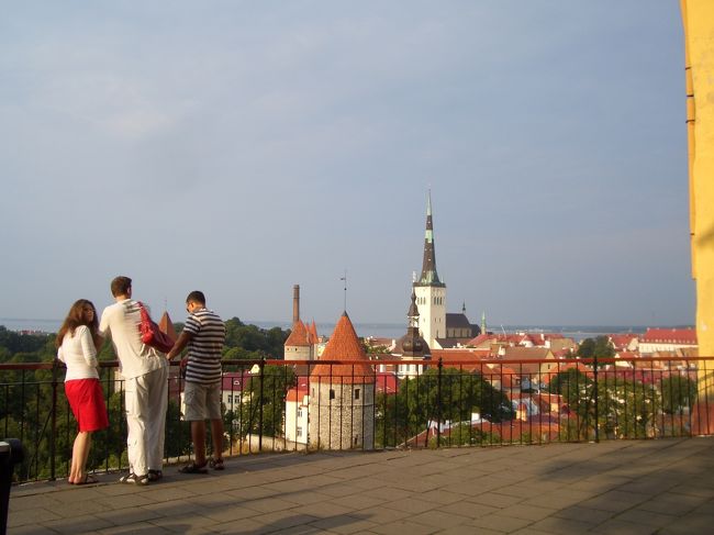 ﾀﾘﾝ旧市街にバック！