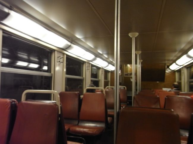 車内。<br />すいてます。<br />貸切状態。<br />写真撮り放題♪