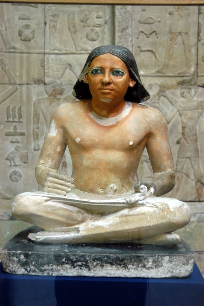 書記像＠エジプト考古学博物館