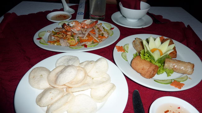 出てきたお料理。<br />美味しかった。