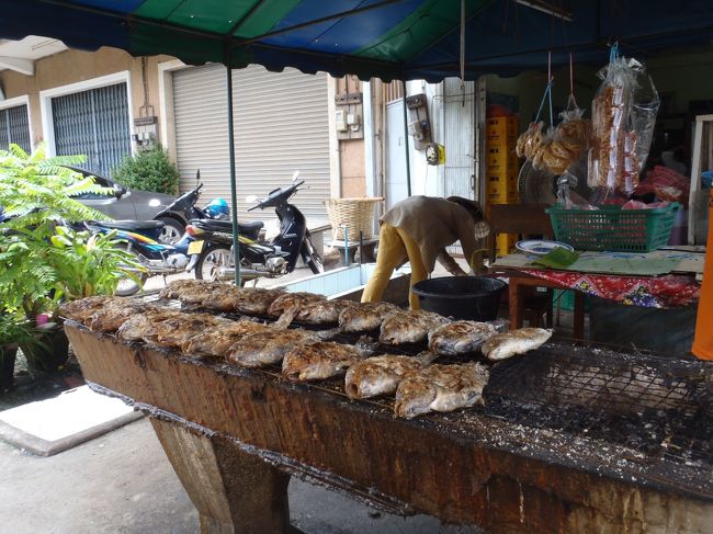 雷魚の焼き物。