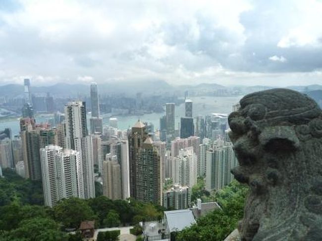 獅子亭展望台より。<br /><br /><br />それにしても蒸し暑い＆日射しが痛い…<br />スコールが止んでから、気温＆湿度上昇（涙）