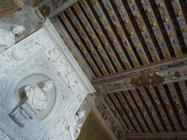 この天井の細工がキレイすぎる！