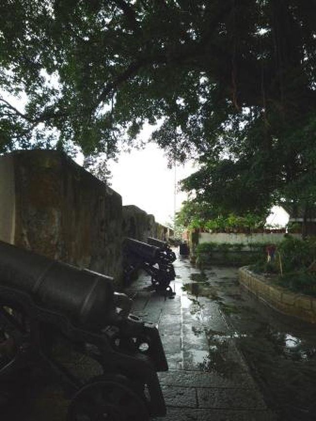 沢山の大砲が撃たれたんだろうな…