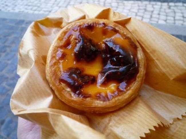 冷めてるけど、おいしぃぃ！！！！<br />朝のエッグタルトより、こっちの方が好みかも〜！<br /><br />大満足♪