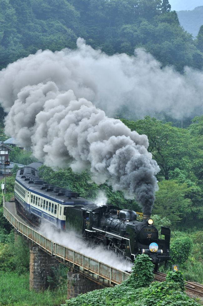 SLの旅シリーズ第10回目,新潟県新潟駅と福島県会津若松駅間を走る