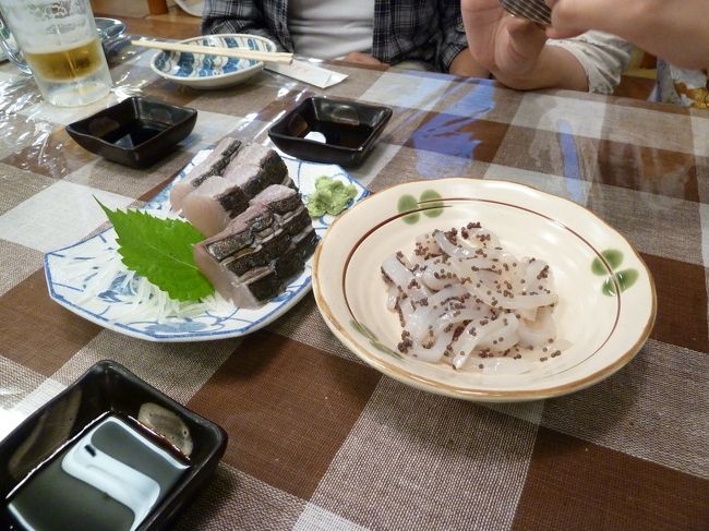 イカとサワラ？？の刺身