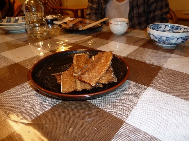 太刀魚の骨のから揚げ