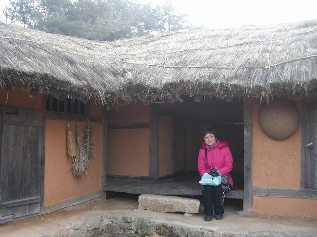 トックおじさんの家。<br />民家の様子が良くわかります。