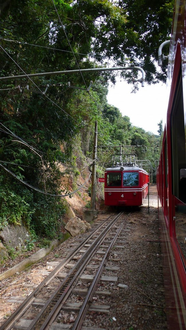 ケーブルカーで10分強。
