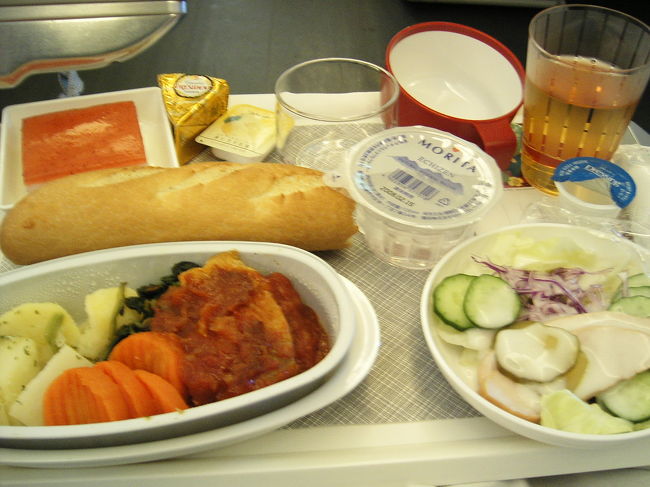 エールフランス美味しい。