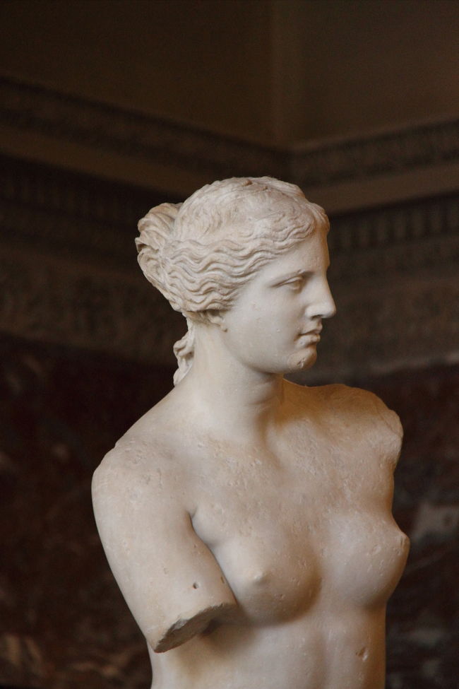 ミロのビーナス。<br />まさか現物が見れるとは・・・