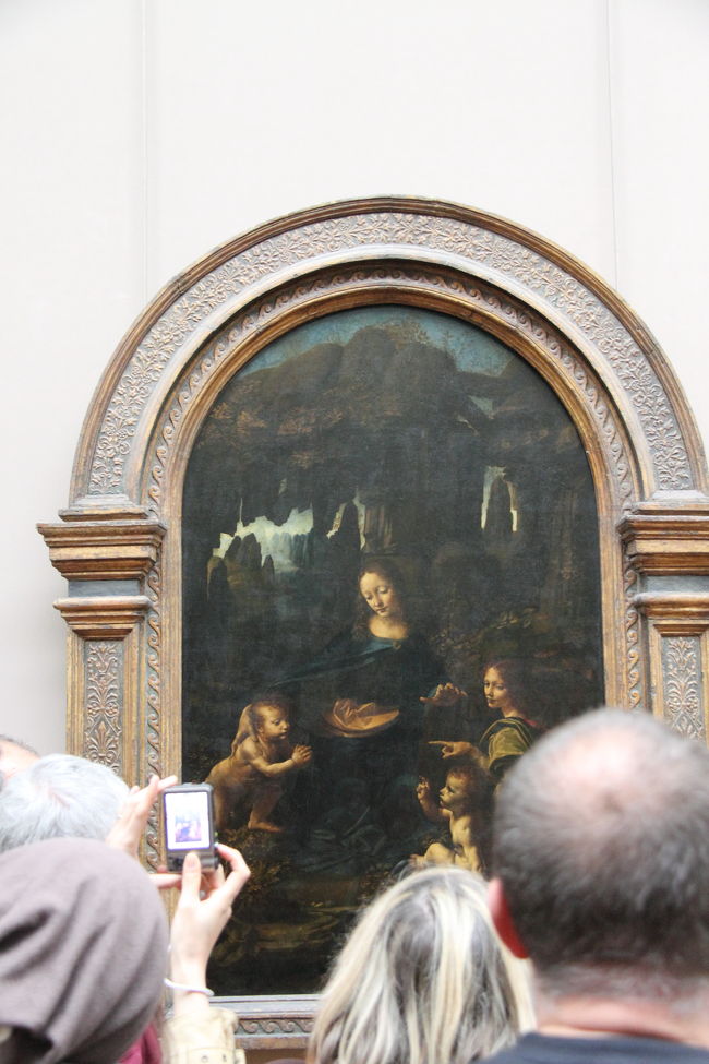 これも有名な「岩窟の聖母」。<br />普通にあるんだもんなぁ。。この場所にいれたのは幸せだ。。<br />